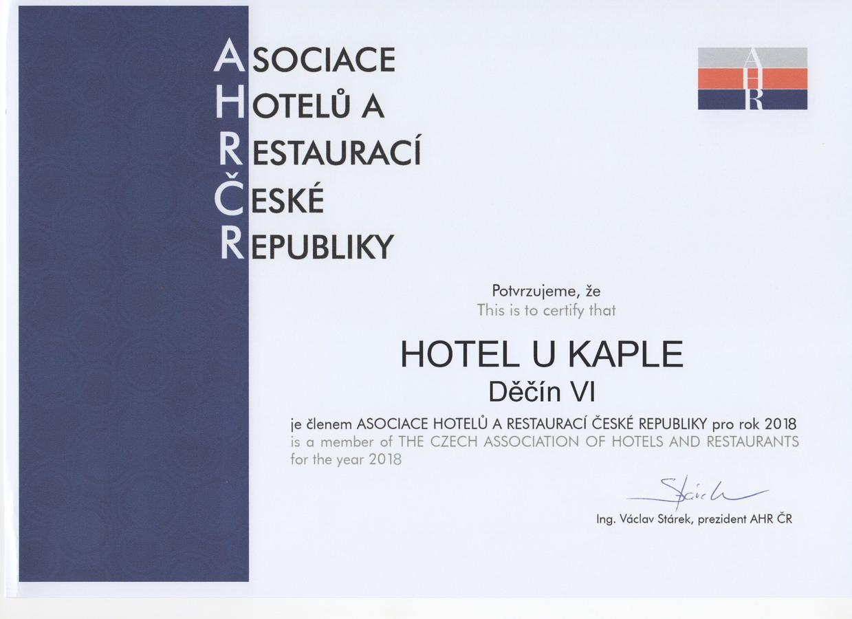 Hotel U Kaple เดชชิน ภายนอก รูปภาพ
